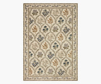 Tracy & Co Fiore Hawthorne Power Loomed Rug - Ivory