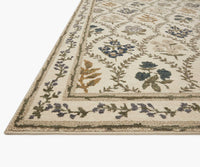 Tracy & Co Fiore Hawthorne Power Loomed Rug - Ivory