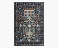Tracy & Co Menagerie Camont Printed Rug - Black