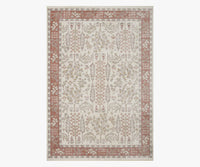 Tracy & Co Holland Fenna Power-Loomed Rug - Rust