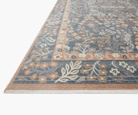 Tracy & Co Holland Lotte Power-Loomed Rug - Navy