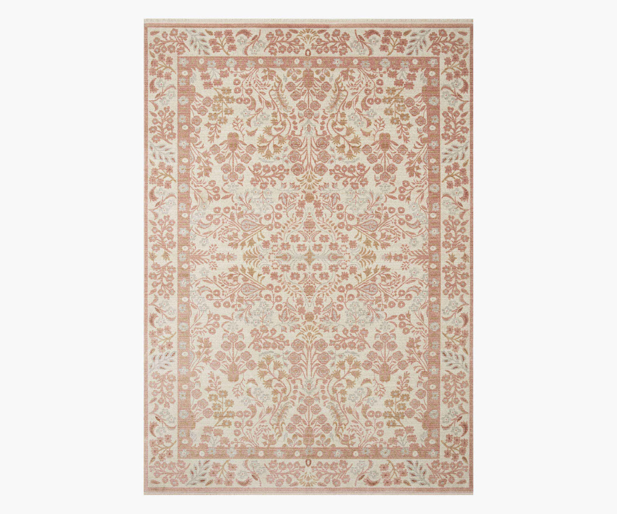 Tracy & Co Holland Lotte Power-Loomed Rug - Blush