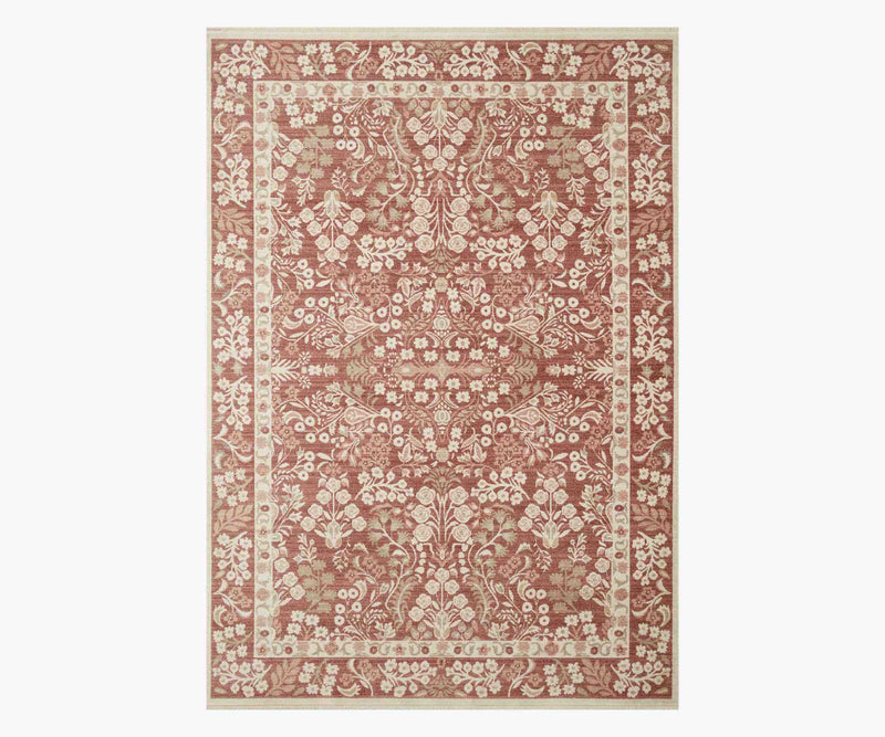 Tracy & Co Holland Lotte Power-Loomed Rug - Crimson