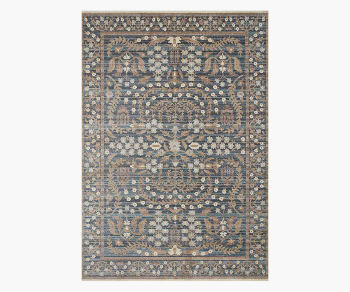 Tracy & Co Holland Anika Power-Loomed Rug - Navy