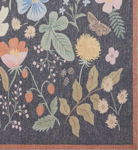 Tracy & Co Cotswolds Strawberry Fields Power Loomed Rug - Black