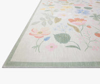 Tracy & Co Cotswolds Strawberry Fields Power Loomed Rug - Ivory