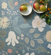 Tracy & Co Cotswolds Strawberry Fields Power Loomed Rug - Teal