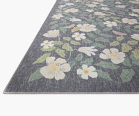 Tracy & Co Cotswolds Primrose Power Loomed Rug - Charcoal