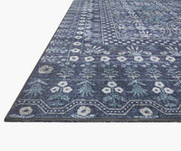 Tracy & Co Maison Rosette Power Loomed Rug - Blue