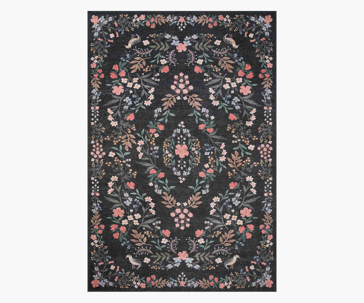 Tracy & Co Maison Tuileries Power Loomed Rug - Black