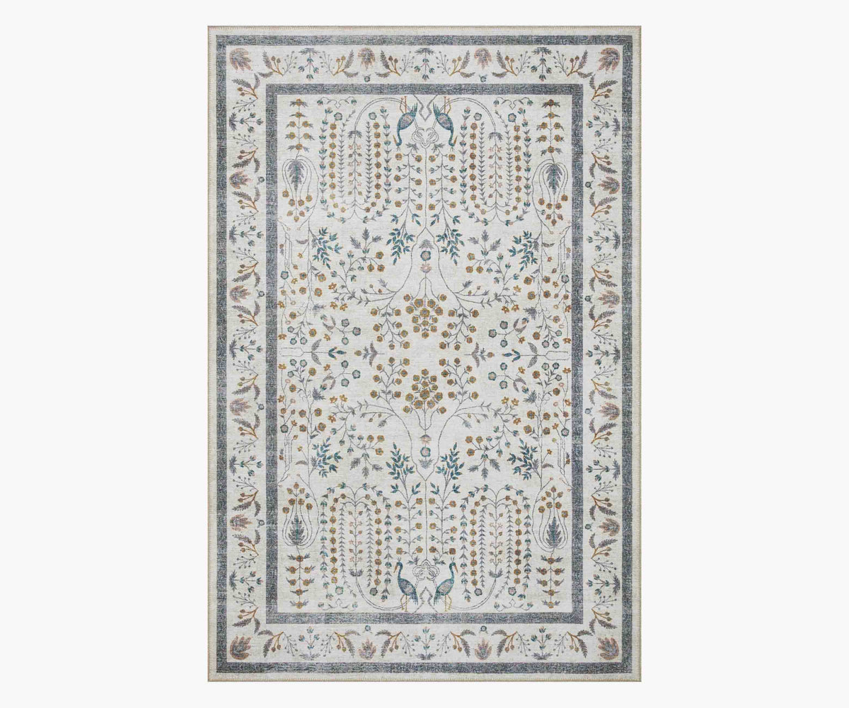 Tracy & Co Maison Wisteria Power Loomed Rug - Cream