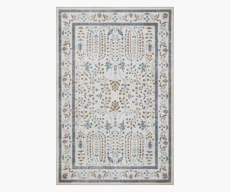 Tracy & Co Maison Wisteria Power Loomed Rug - Cream