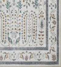 Tracy & Co Maison Wisteria Power Loomed Rug - Cream