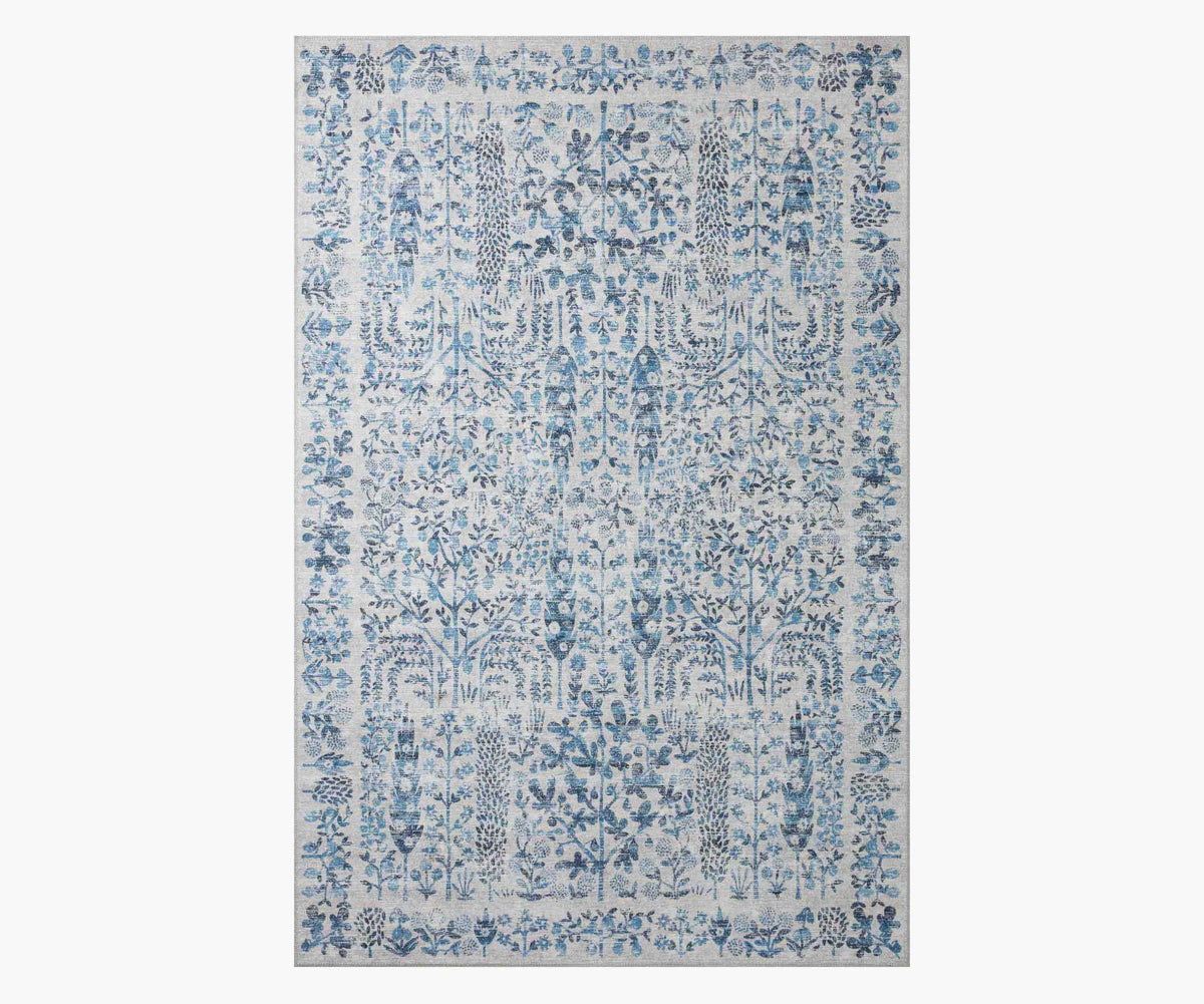 Tracy & Co Maison Grove Power Loomed Rug - Blue