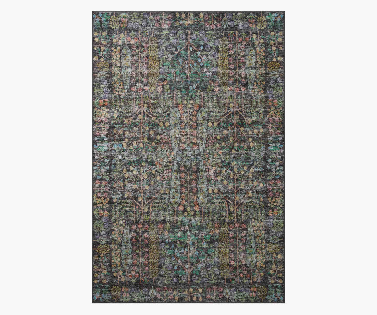 Tracy & Co Maison Grove Power Loomed Rug - Charcoal