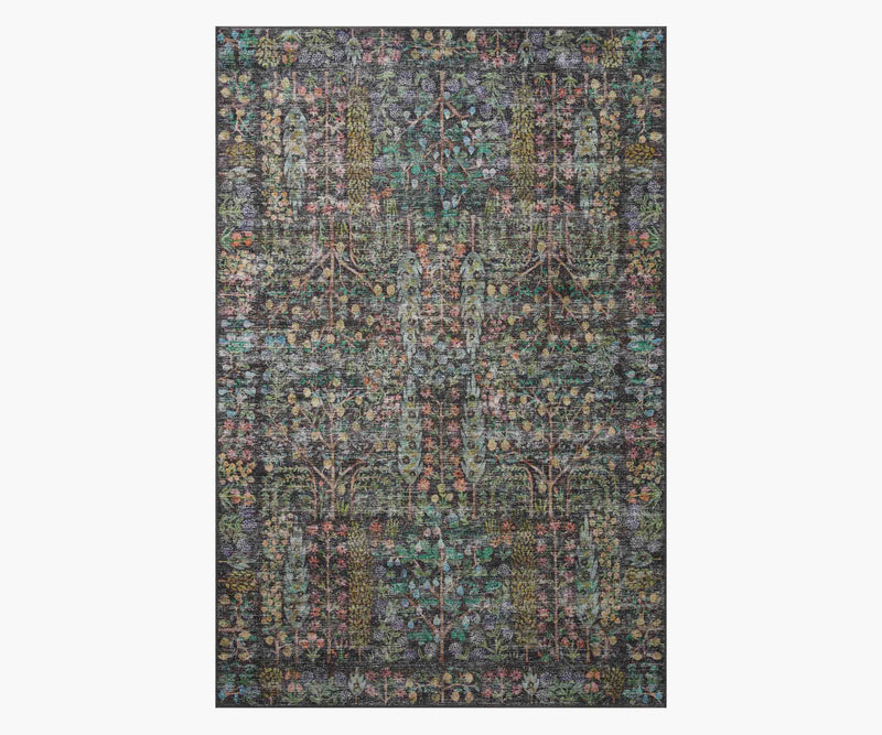 Tracy & Co Maison Grove Power Loomed Rug - Charcoal