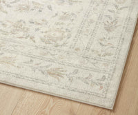 Tracy & Co Courtyard Lily Printed Rug - Yellow Multi