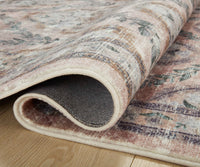 Tracy & Co Courtyard Chateau Printed Rug - Blush