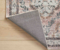 Tracy & Co Courtyard Chateau Printed Rug - Blush