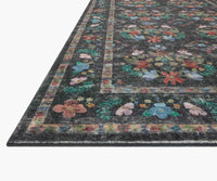 Tracy & Co Courtyard Seville Printed Rug - Charcoal