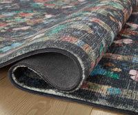 Tracy & Co Courtyard Seville Printed Rug - Charcoal