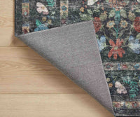 Tracy & Co Courtyard Seville Printed Rug - Charcoal