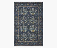 Tracy & Co Courtyard Seville Printed Rug - Navy