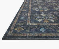 Tracy & Co Courtyard Seville Printed Rug - Navy