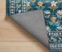 Tracy & Co Courtyard Hadley Printed Rug - Emerald