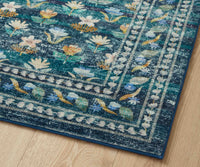 Tracy & Co Courtyard Hadley Printed Rug - Emerald