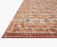 Tracy & Co Courtyard Hadley Printed Rug - Terracotta
