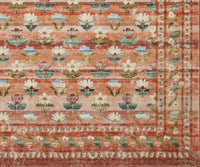 Tracy & Co Courtyard Hadley Printed Rug - Terracotta