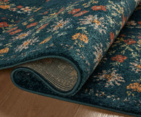 Tracy & Co Laurel Eleanor Power Loomed Rug - Navy