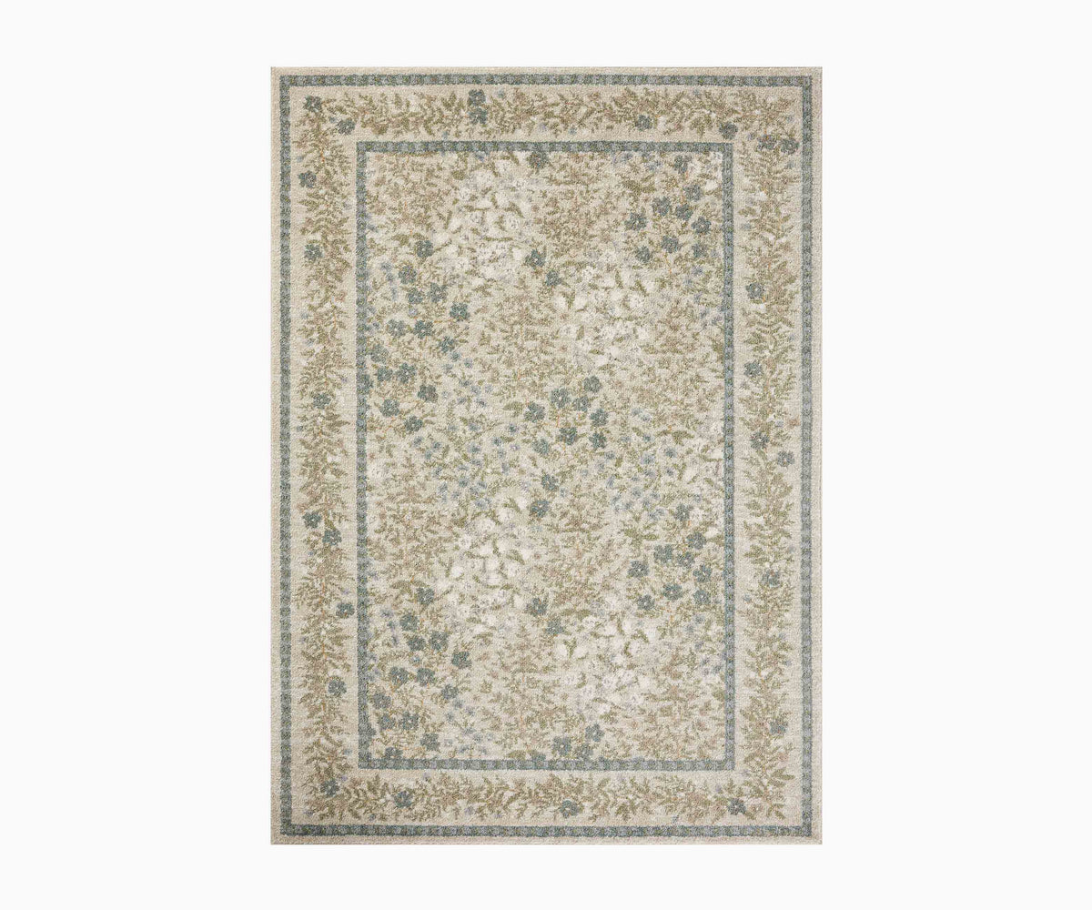 Tracy & Co Laurel Wildwood Garden Power Loomed Rug - Cream