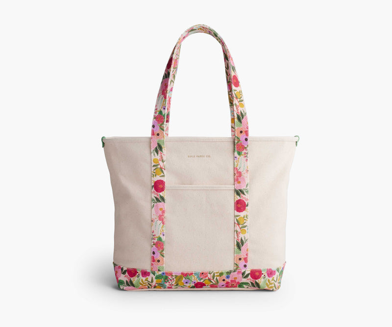 Tracy & Co Canvas Carry All - Garden Party