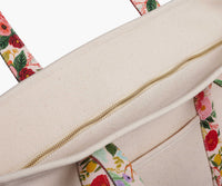 Tracy & Co Canvas Carry All - Garden Party
