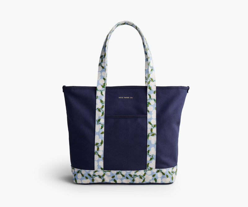 Tracy & Co Canvas Carry All - Hydrangea