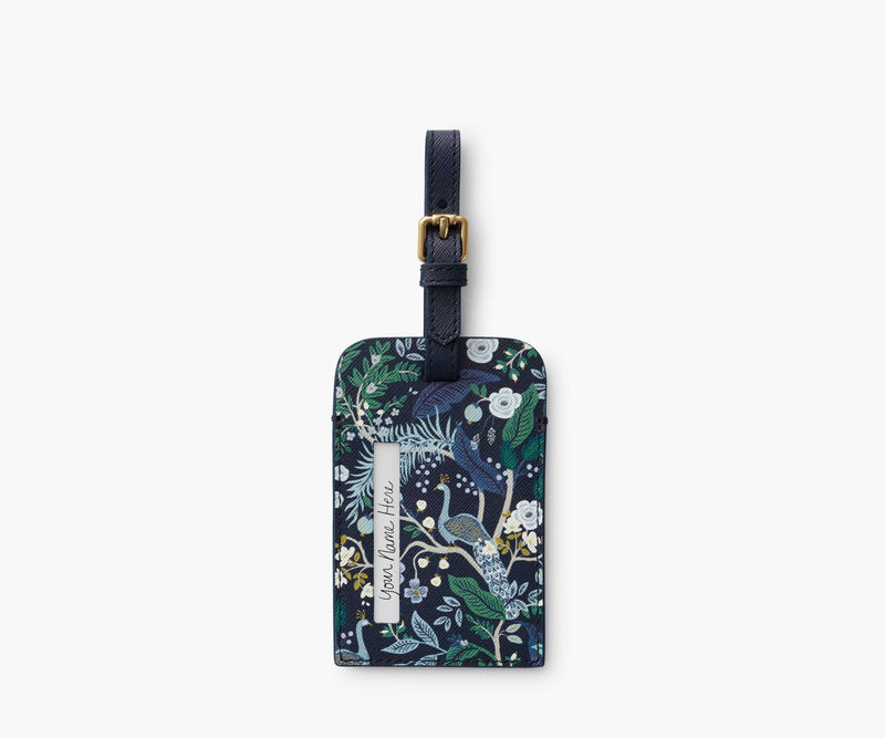 Tracy & Co Luggage Tag - Peacock