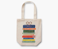 Tracy & Co Canvas Tote Bag - Book Club