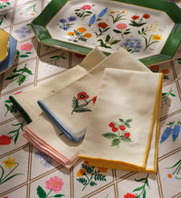 Tracy & Co Large Porcelain Serving Platter - Garden Study