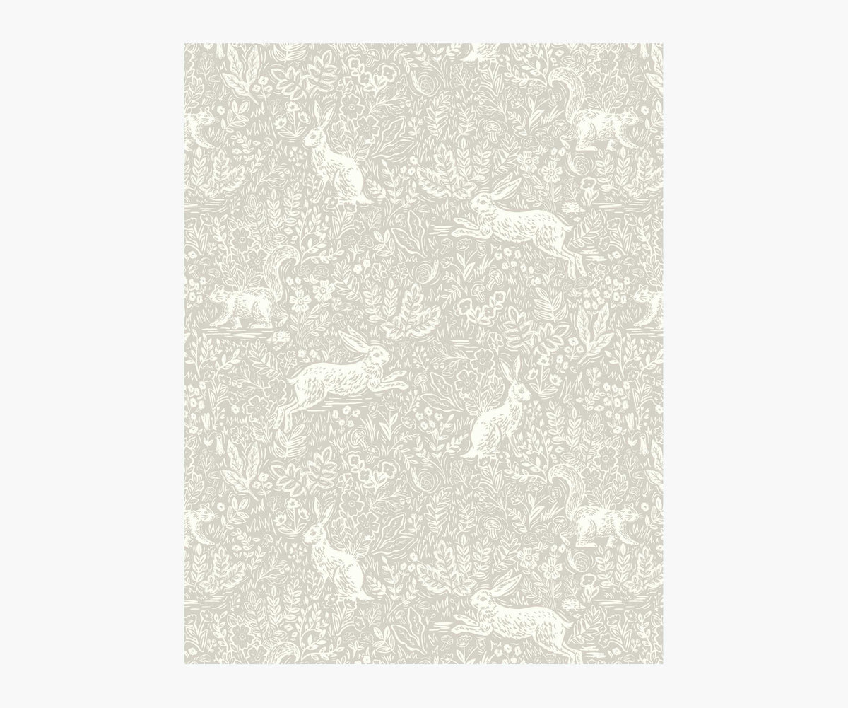 Tracy & Co Fable Wallpaper Sample - Linen
