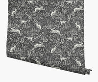 Tracy & Co Fable Wallpaper - Black & White