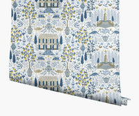 Tracy & Co Camont Wallpaper - Indigo