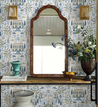 Tracy & Co Camont Wallpaper - Indigo