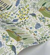Tracy & Co Camont Wallpaper - Blue & Green