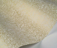 Tracy & Co Champagne Dots Wallpaper Sample - Metallic Gold & White