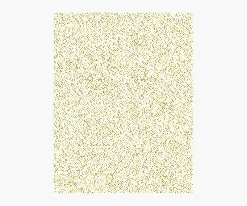 Tracy & Co Champagne Dots Wallpaper Sample - Metallic Gold & White