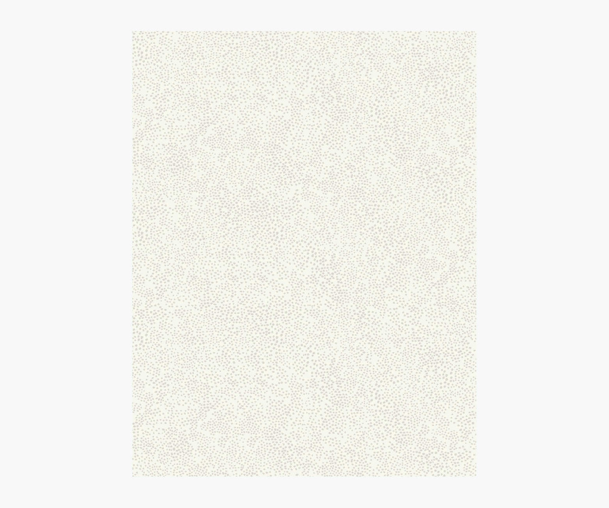 Tracy & Co Champagne Dots Wallpaper Sample - Linen & White