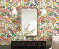 Tracy & Co Garden Party Wallpaper Sample - Rose Multi