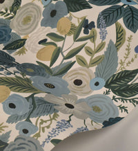 Tracy & Co Garden Party Wallpaper - Indigo Multi